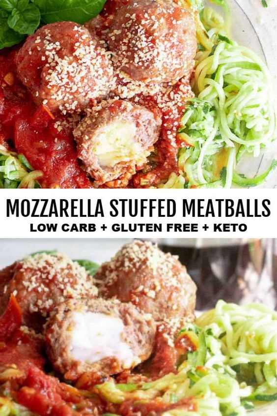 Mozzarella Stuffed Meatballs - VICTORSDIARY