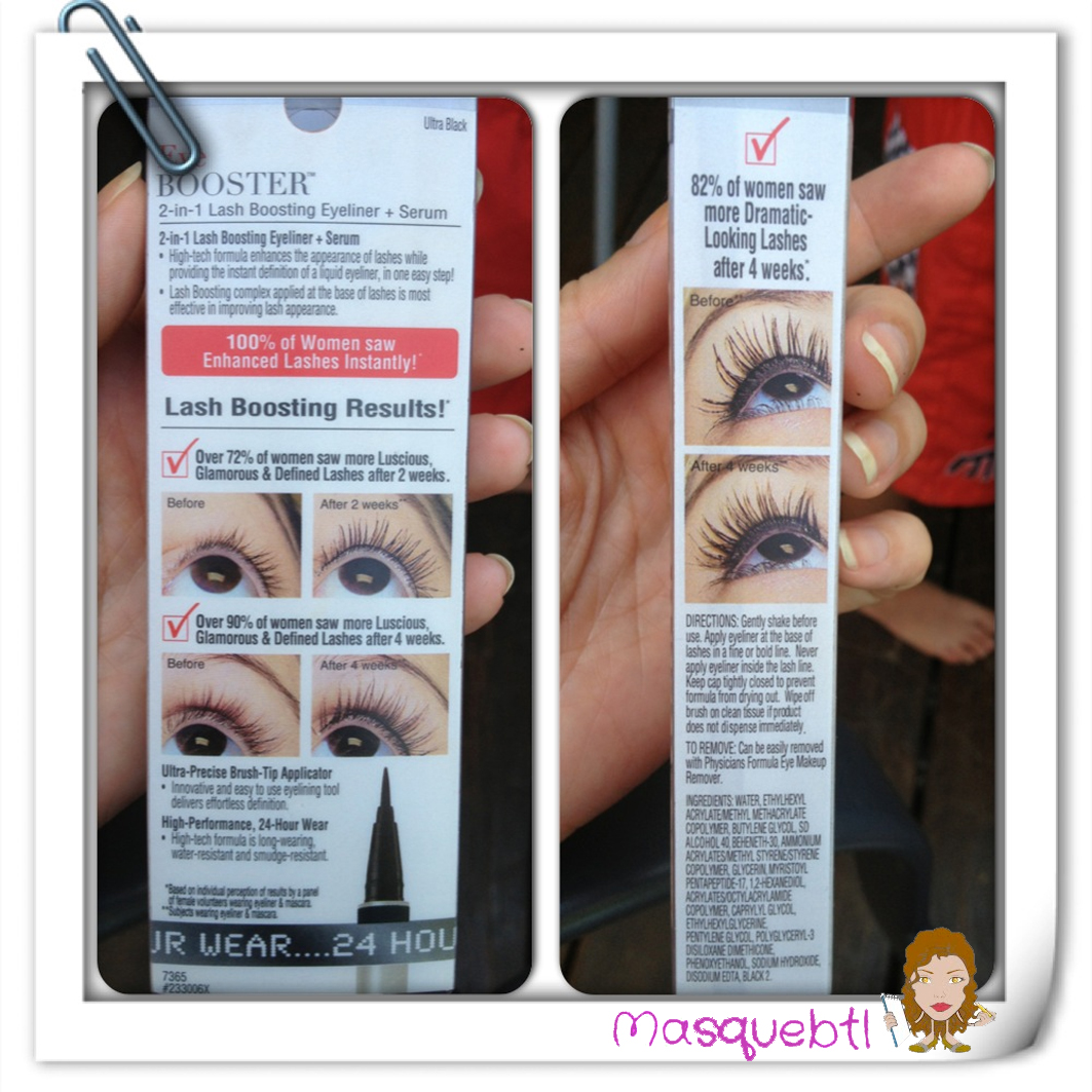 Masquebtl He probado Eyeliner+serum Booster 2 en 1 de Physician Formula
