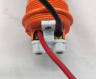 lamp holder wiring connection