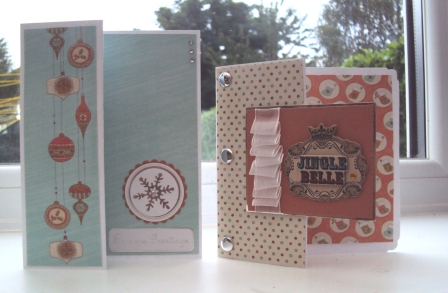 Inspire Creationz: Contemporary Christmas Cards.