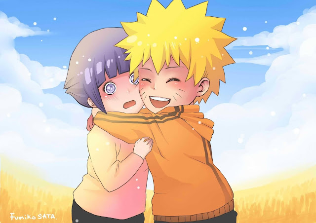 cute naruto and hinata wallpaper