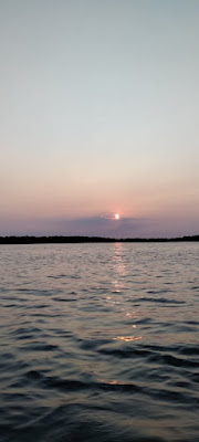 Leech Lake, Minnesota sunset