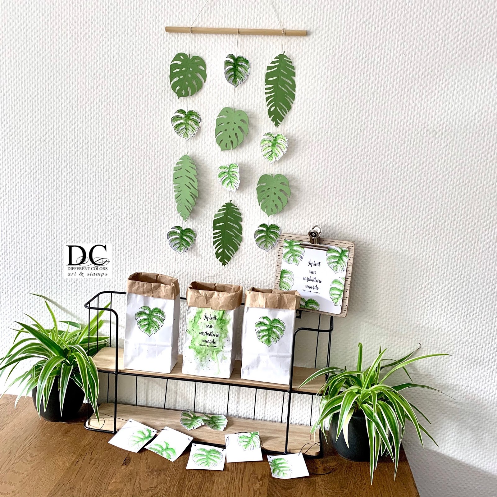 Laura's Creative Moments: Monstera Leaf Home Decor