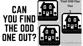 Can you find the odd one out in these pictures riddles?