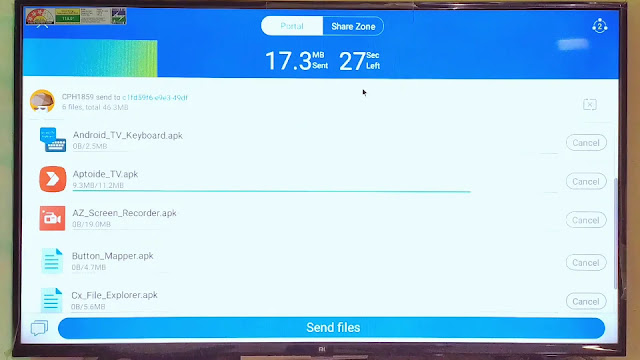 restore your all data now transfer back all your data form your phone in your mi tv
