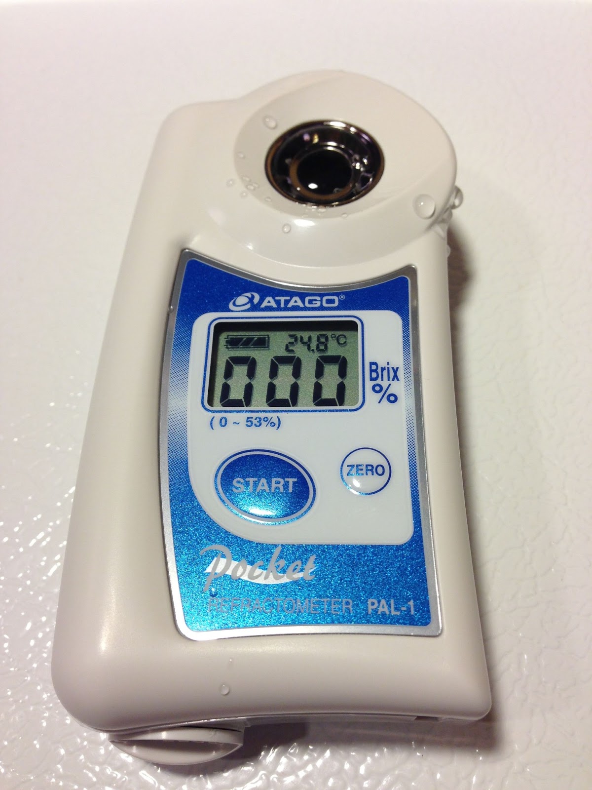 First Looks The Atago PAL1 Professional Refractometer Homebrew Finds