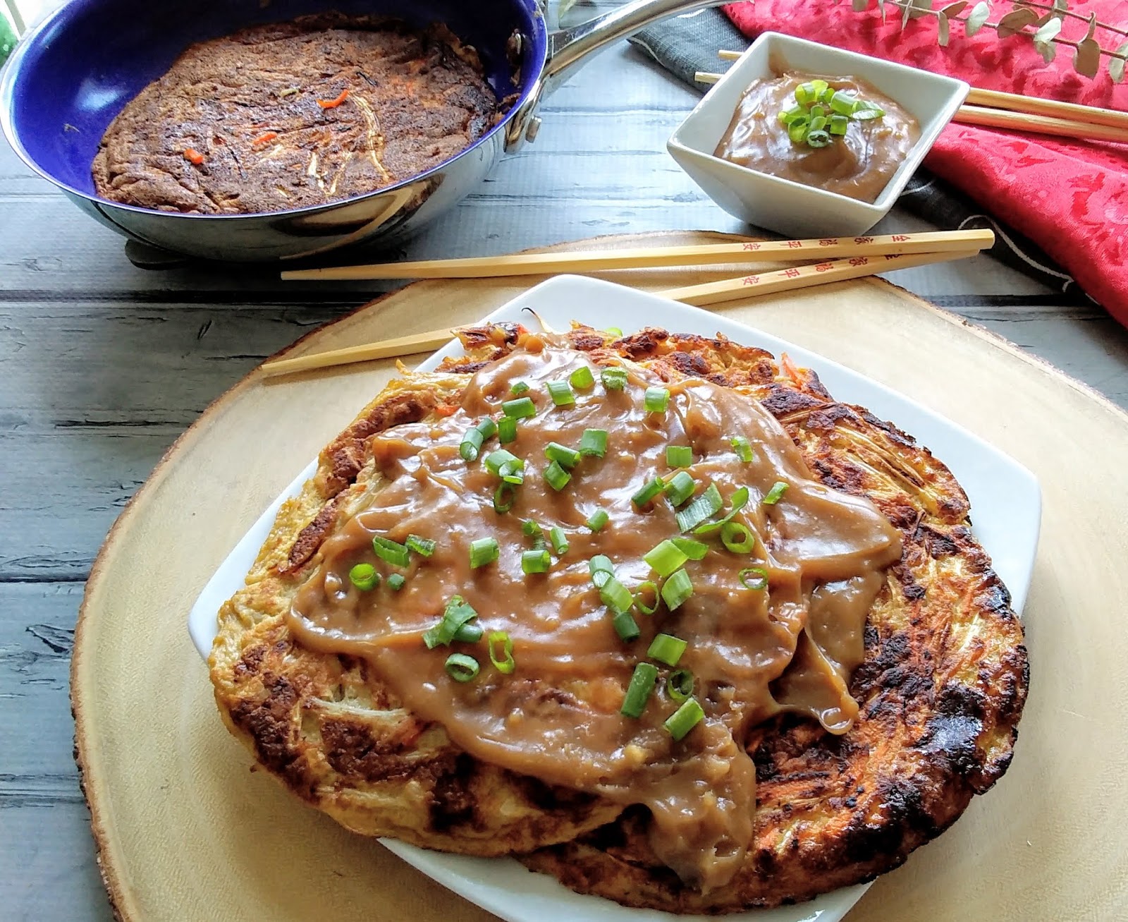 Did you know that traditional egg foo young is fried in oil?