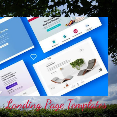 Landing page design