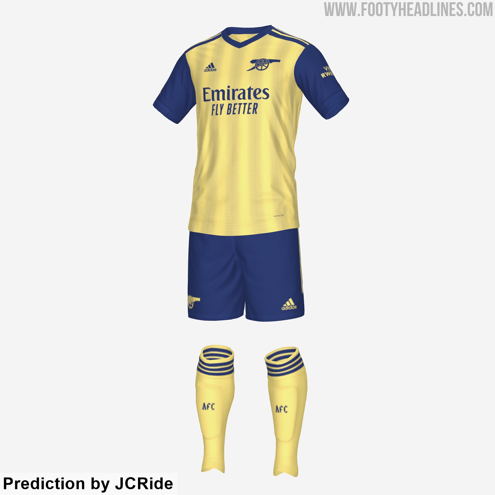 How The Arsenal 21-22 Away Kit Could Look Like - One Of The Best Kits