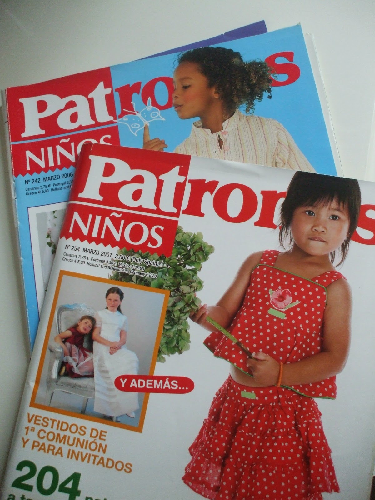 Revista Patrones Infantiles Nº 19 Especial Tallas De A 36 Revista Con  Patrones Para Todo El 