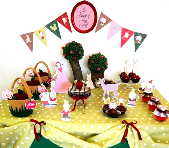 Snow White Party Ideas for a Girl Birthday