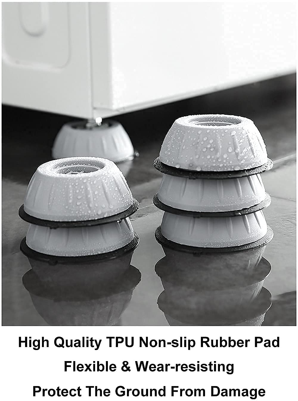 Anti Vibration Pads for Washing Machine and Dryer, Shock Absorber Noise