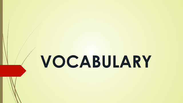 Printable Vocabulary