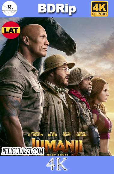 Jumanji: El siguiente nivel (2019) Ultra HD BDRip 4K SDR Dual-Latino