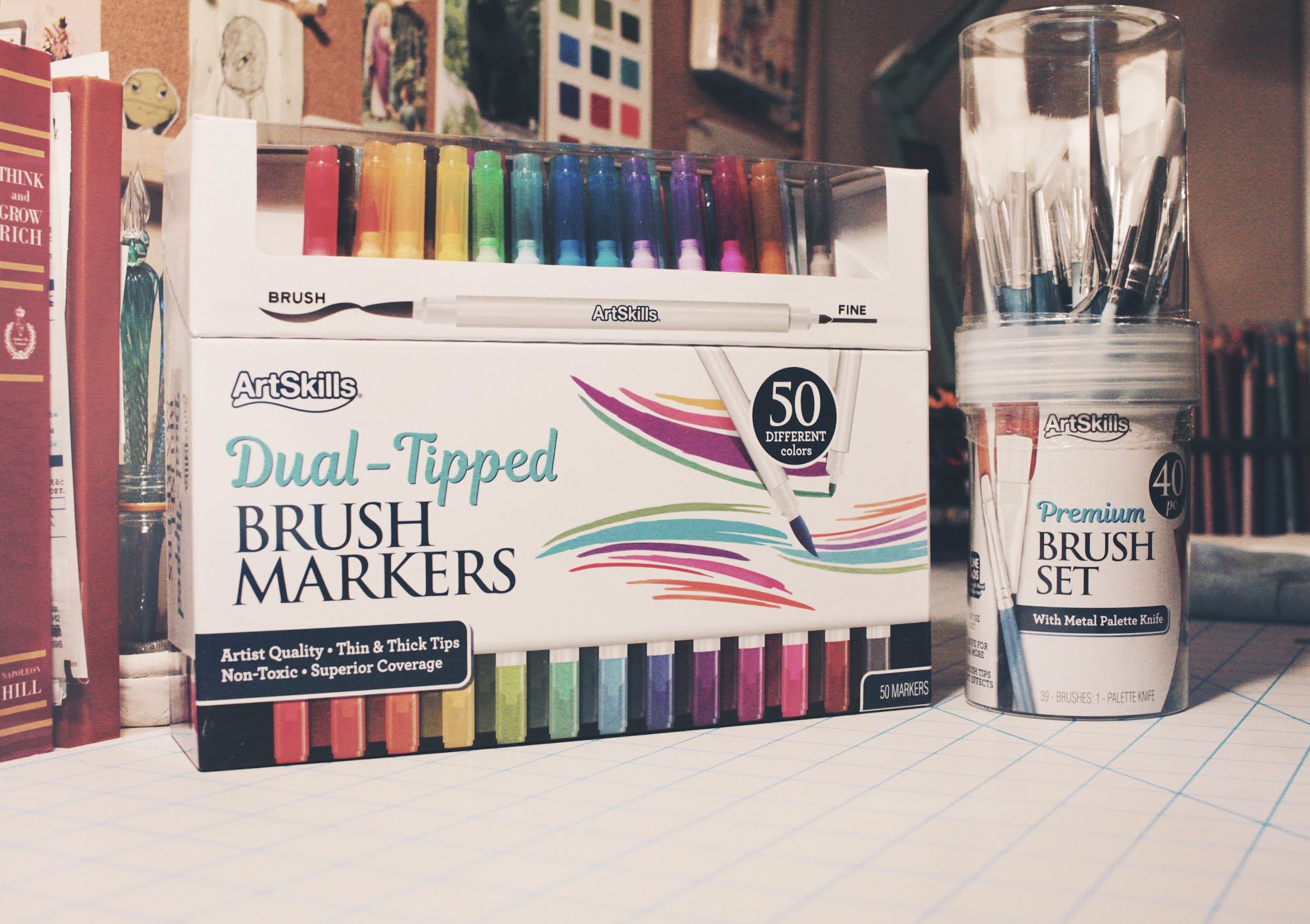 Lif3 ArtSkills Brush Markers