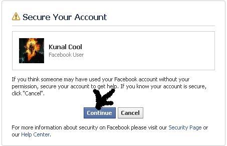 how to secure your facebook account?