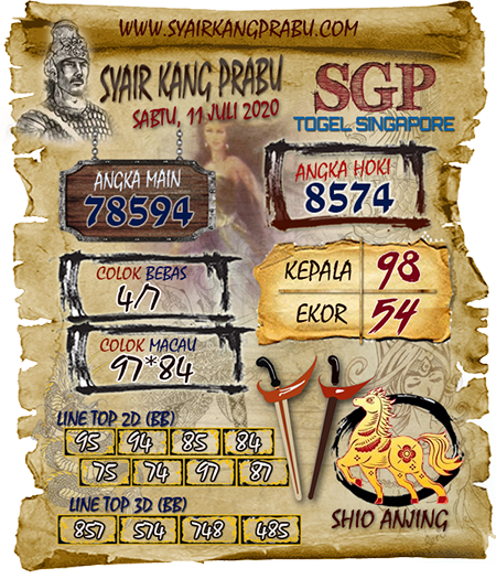 Syair Kang Prabu Sgp Archives Prediksi Master Togel Hari Ini Singapura Hongkong Sidney Jp