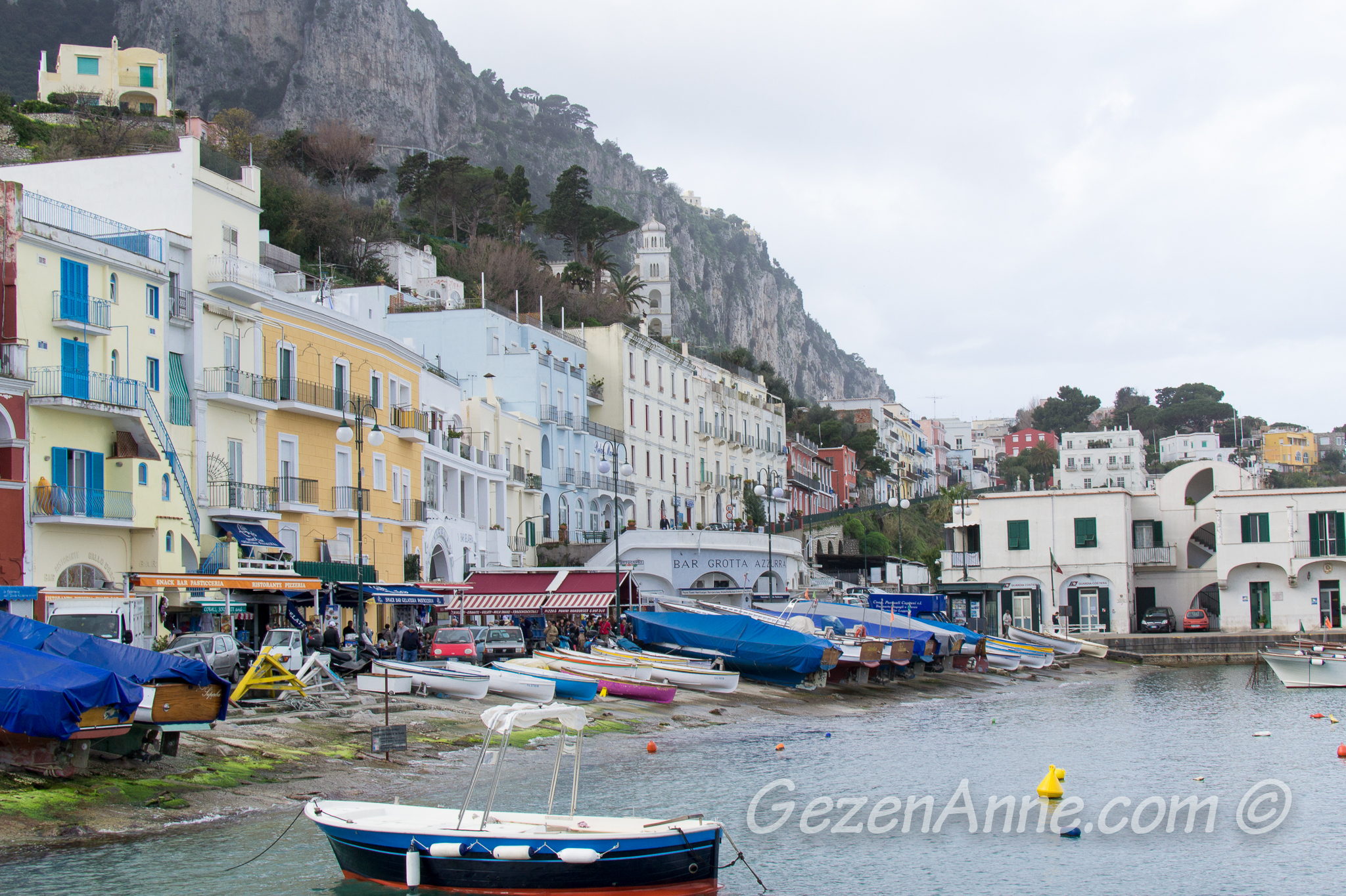 Capri Island off the Amalfi Coast