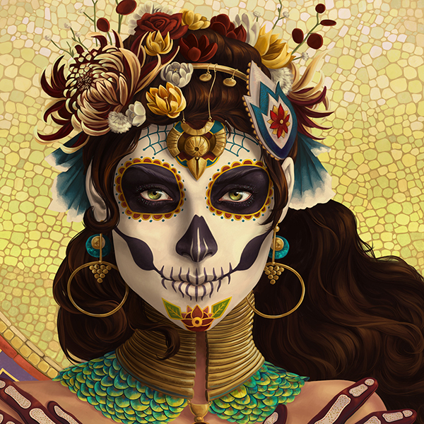 Il·lustracions de la Catrina / Ilustraciones de la Catrina / Catrina illust...