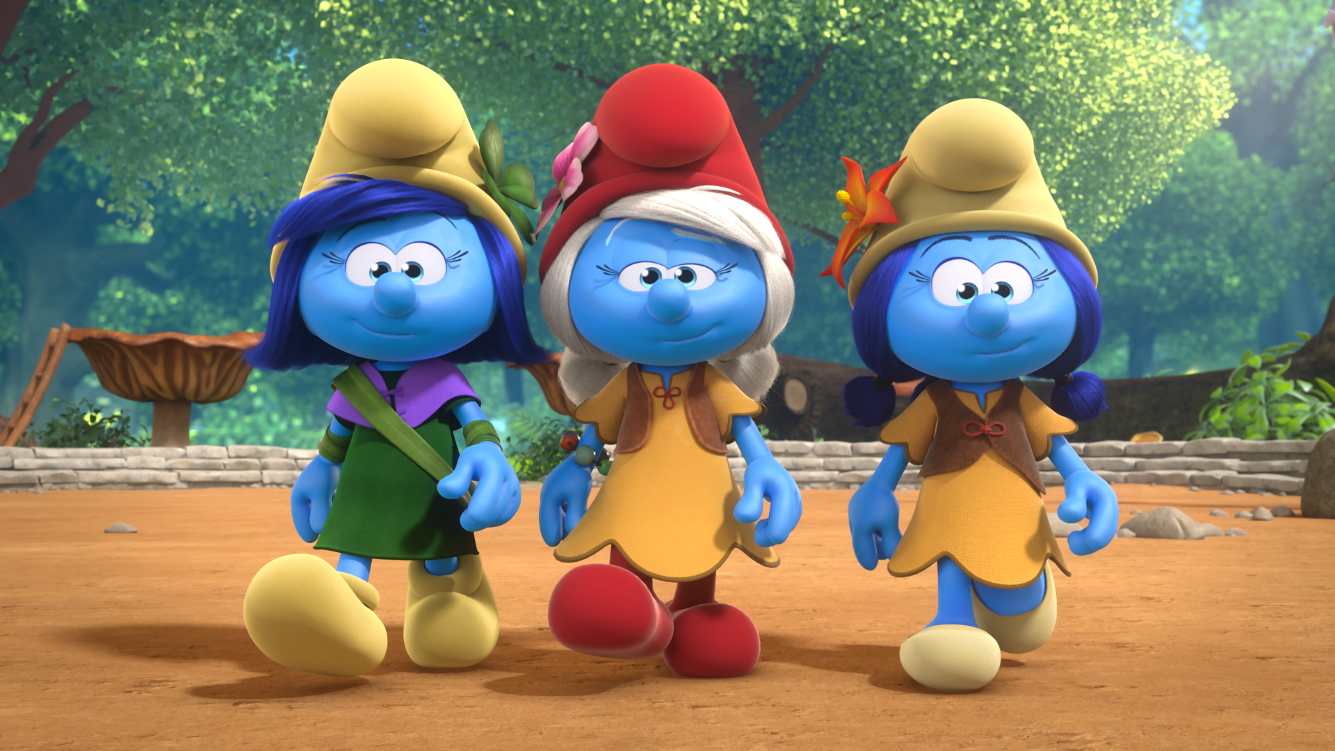 Every Time the Smurfs Say SMURF 🔵  Nickelodeon Cartoon Universe 