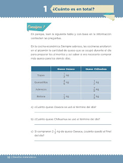 Apoyo Primaria Desafíos matemáticos 5to grado Bloque I lección 1 ¿Cuánto es en total?