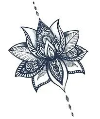Small and simple flower tattoos are a beautiful category for girls.