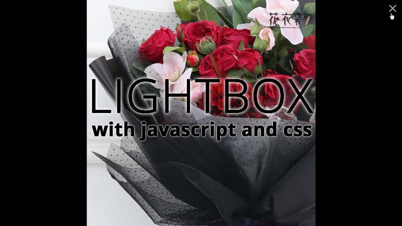 Image Lightbox Dengan CSS dan Javascript