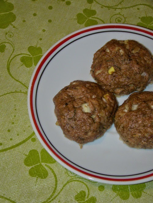 Chiftelute coapte de ton