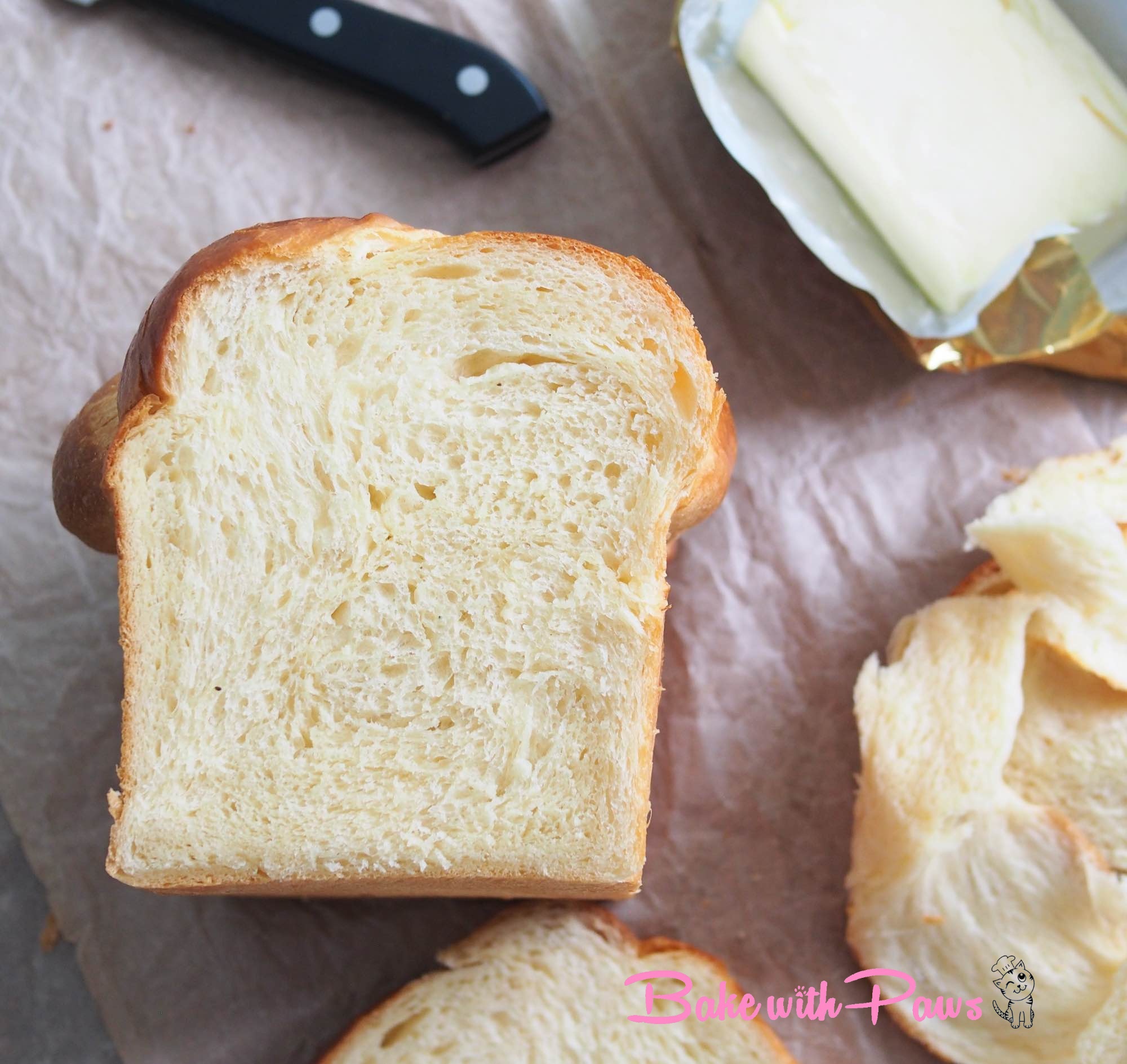Brioche Bread BAKE WITH PAWS