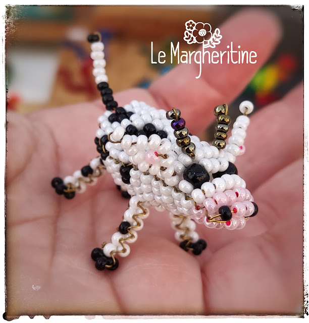 BEADED COW