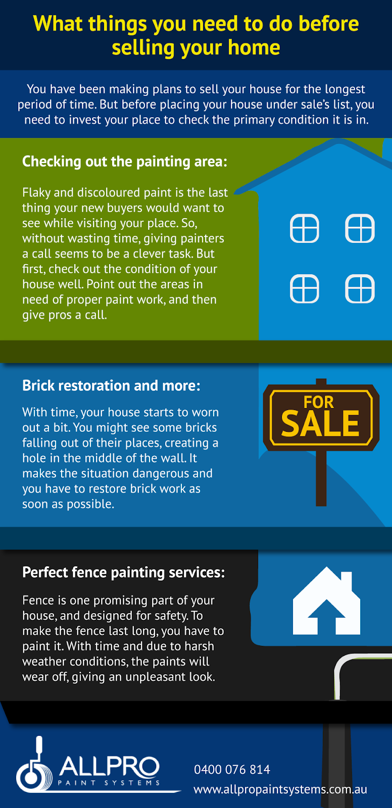 things to do before selling house