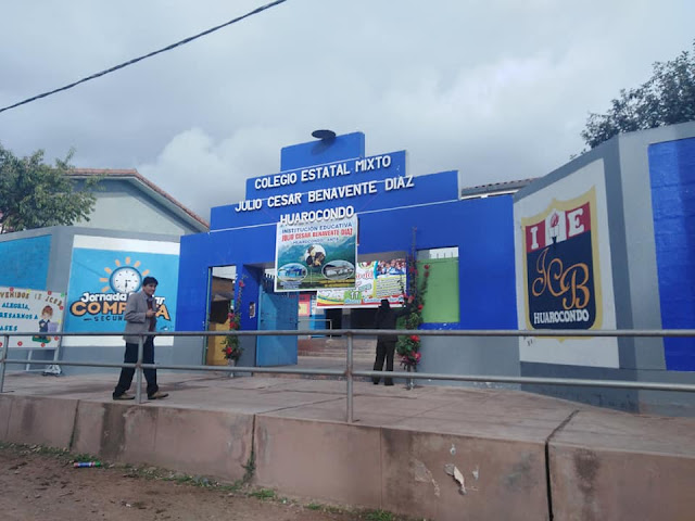 Colegio JULIO CESAR BENAVENTE DIAZ - Huarocondo
