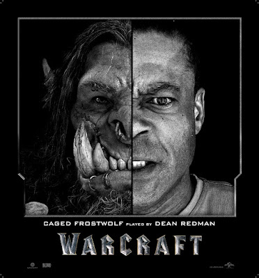 Dean Redman stars as Caged Frostwolf in Warcraft