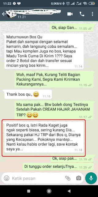 Hangat Kuku Sensasi Cream Hajar Jahanam TRP Obat Kuat Oles