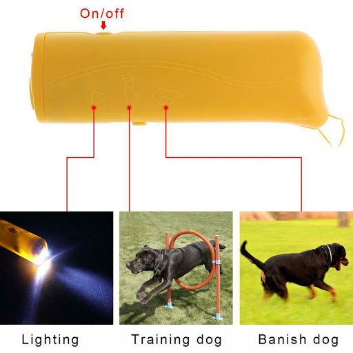 Ultrasoni̇c Köpek Kovucu Eğitici Cihaz Kapıda Ödeme Sipariş Nakit Ödeme