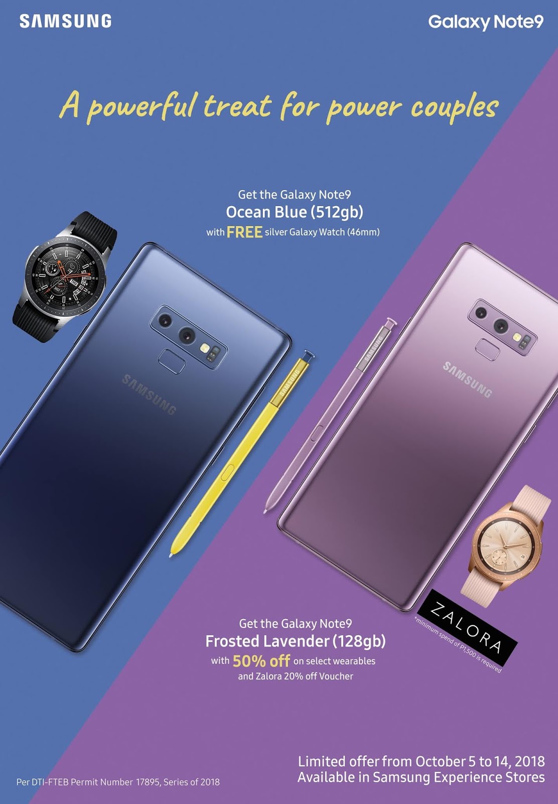 galaxy watch free with note 9