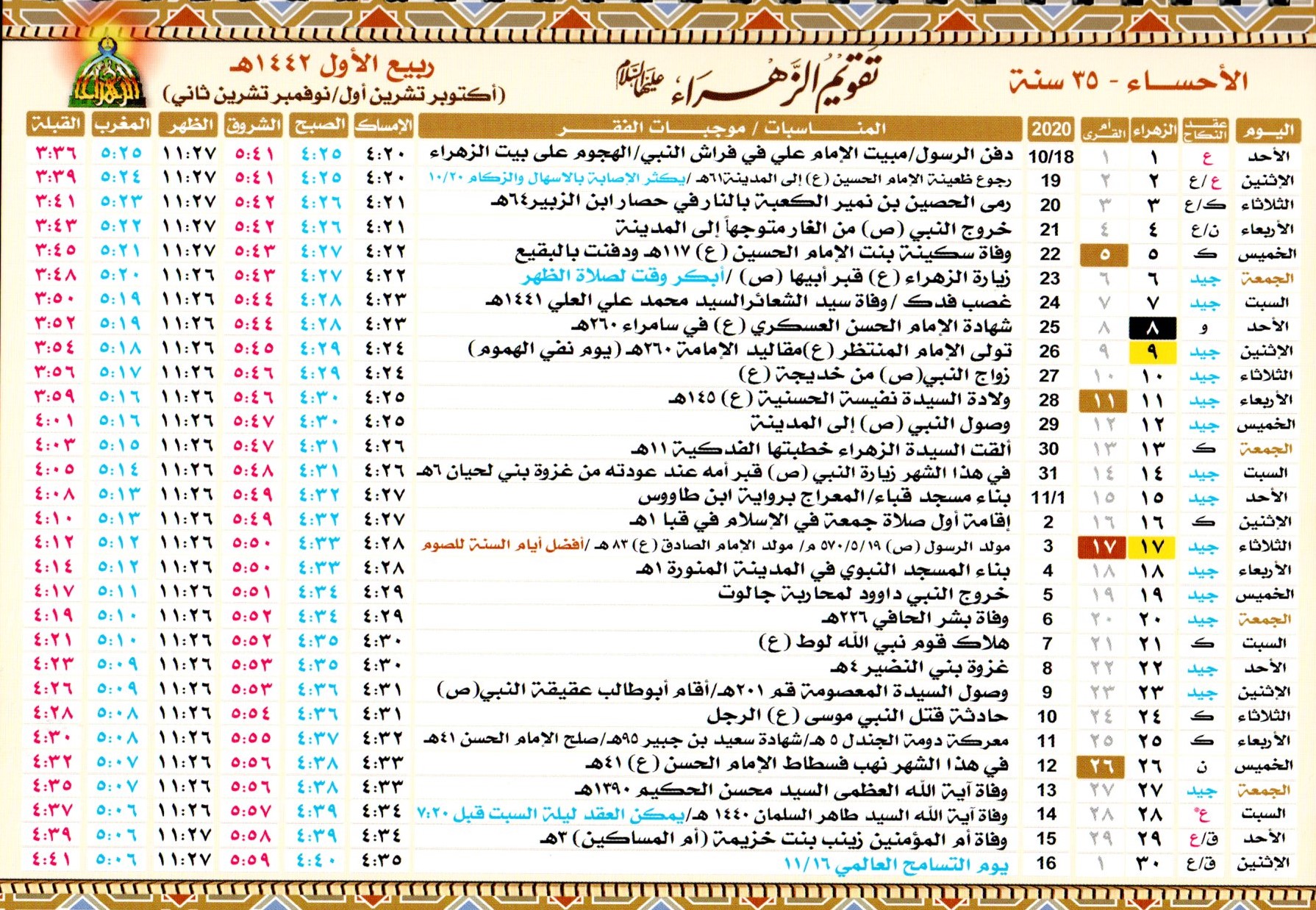 التاريخ الهجري لهذا اليوم ابحث في جوجل