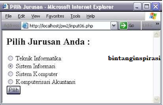 form radio form radio
