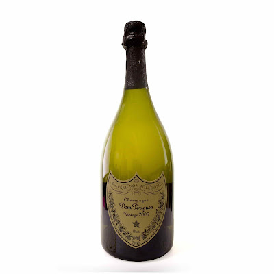 a bottle of Dom Perignon