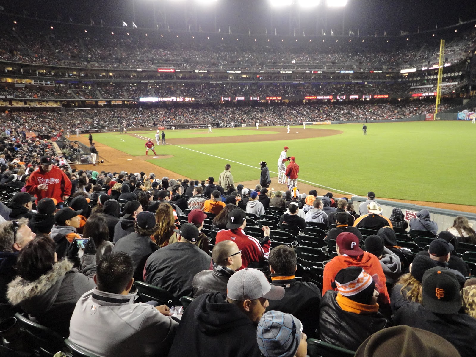 Seat View dataBase AT&T Park Lower Box 101
