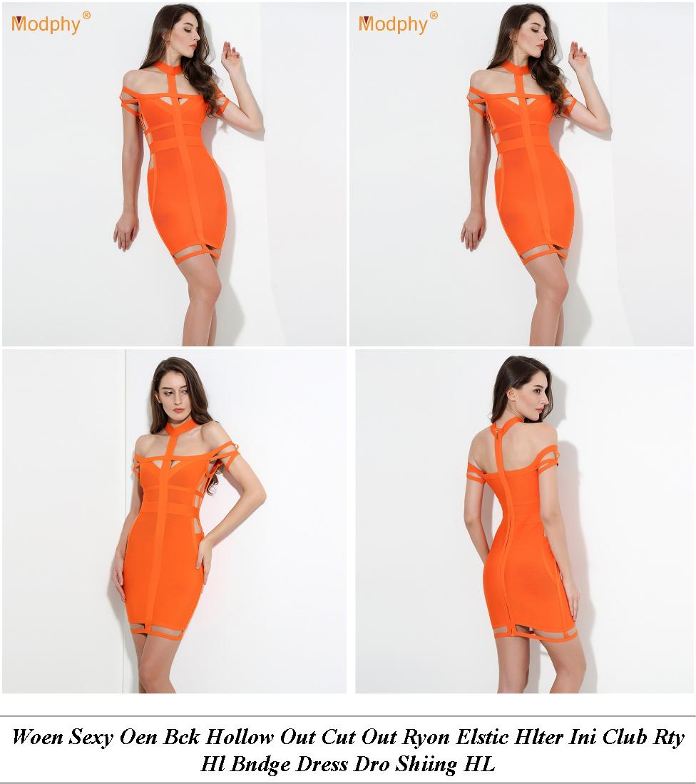 Beach Dresses - Womens Clothes Sale Clearance - Polka Dot Dress - Cheap Clothes Online Uk