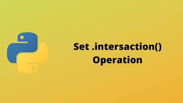 HackerRank Set .intersection() operation solution in python