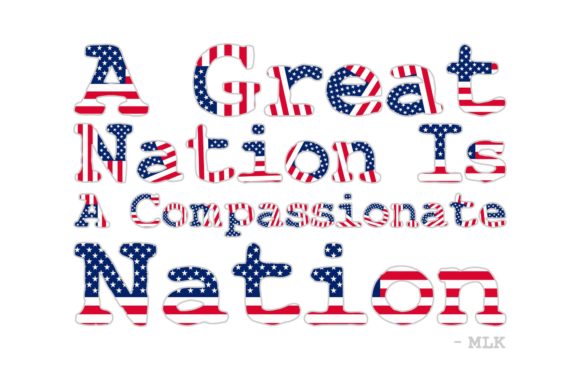 Download Free 4th July Independence Day Quote Graphic PSD Mockup Template