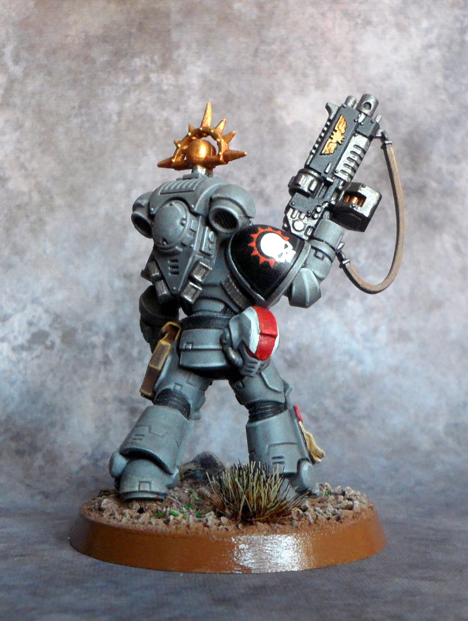 Relictors Chapter Space Marines - Primaris Lieutenant #2 - w/ Auto Bolt ...