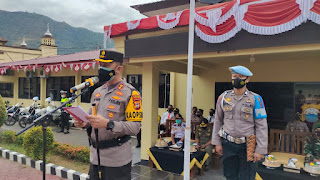 Polres Enrekang Gelar Apel Pasukan Operasi Patuh 2021