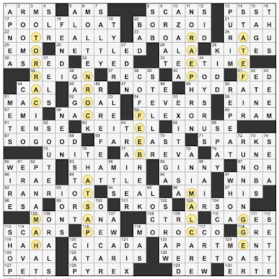 L A Times Crossword Corner Sunday