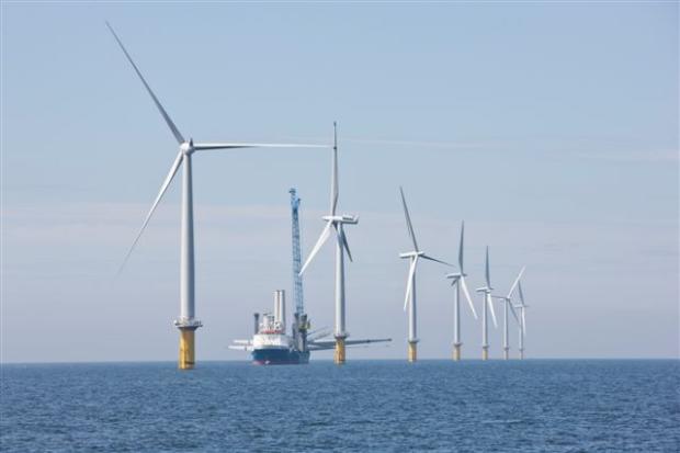 World's largest off-shore wind turbine 2014