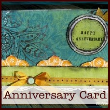 diy anniversary card