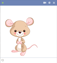 Mouse Facebook Sticker