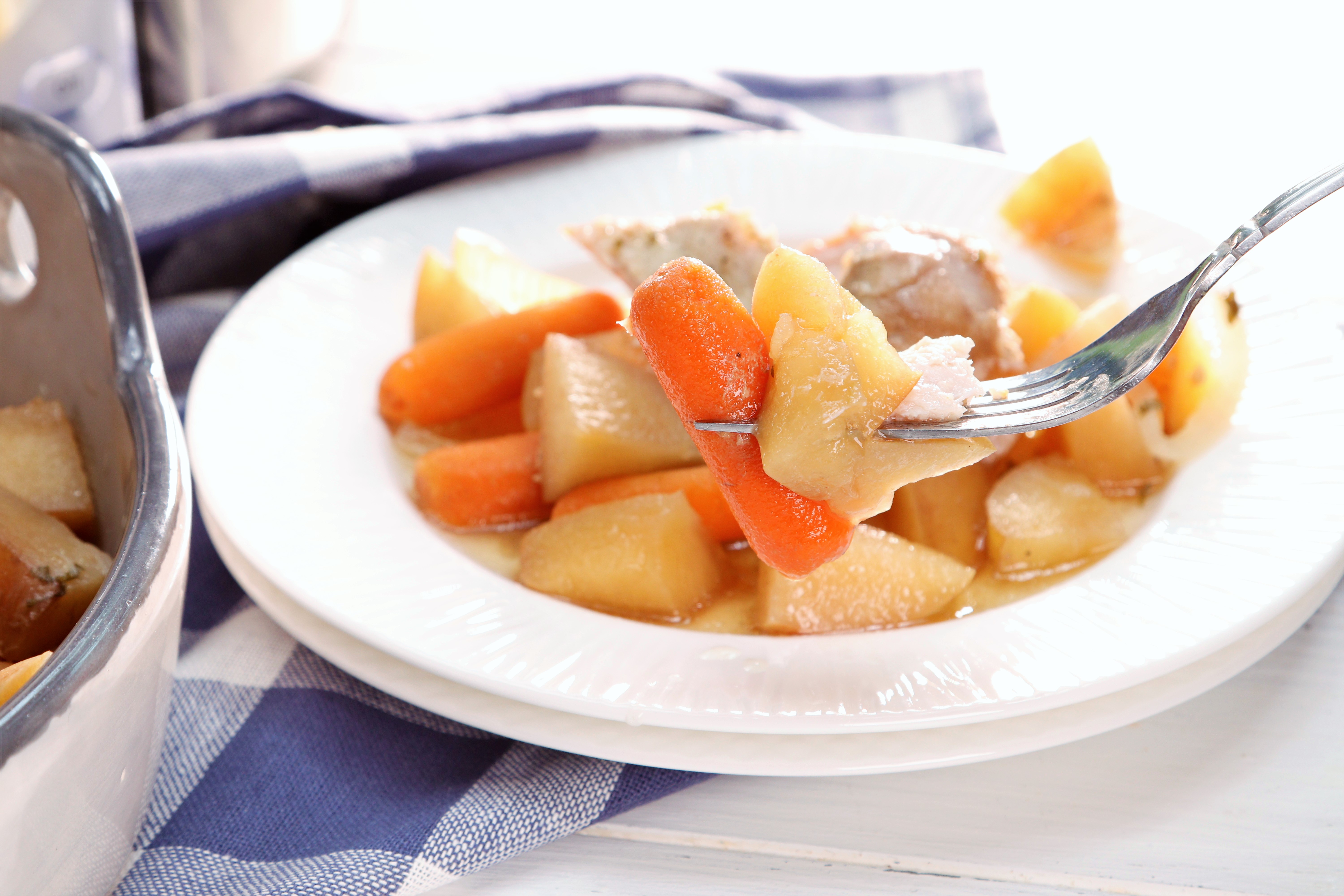 Slow Cooker Apple Cider Glazed Pork Roast What's Cookin, Chicago